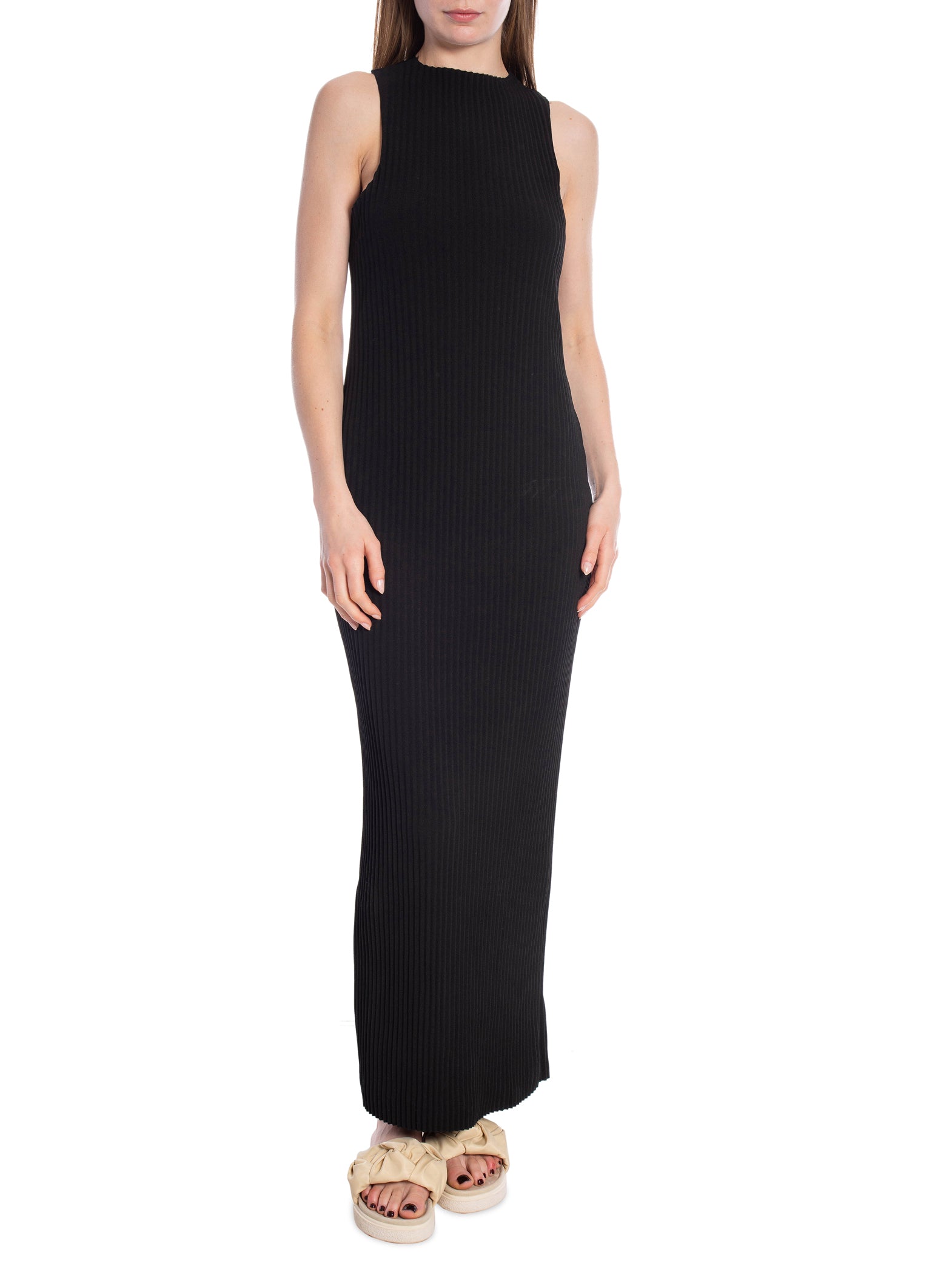 SELECTED FEMME KLÄNNING TENNA SILLA TWIST ANKLE BLACK_88714.jpg