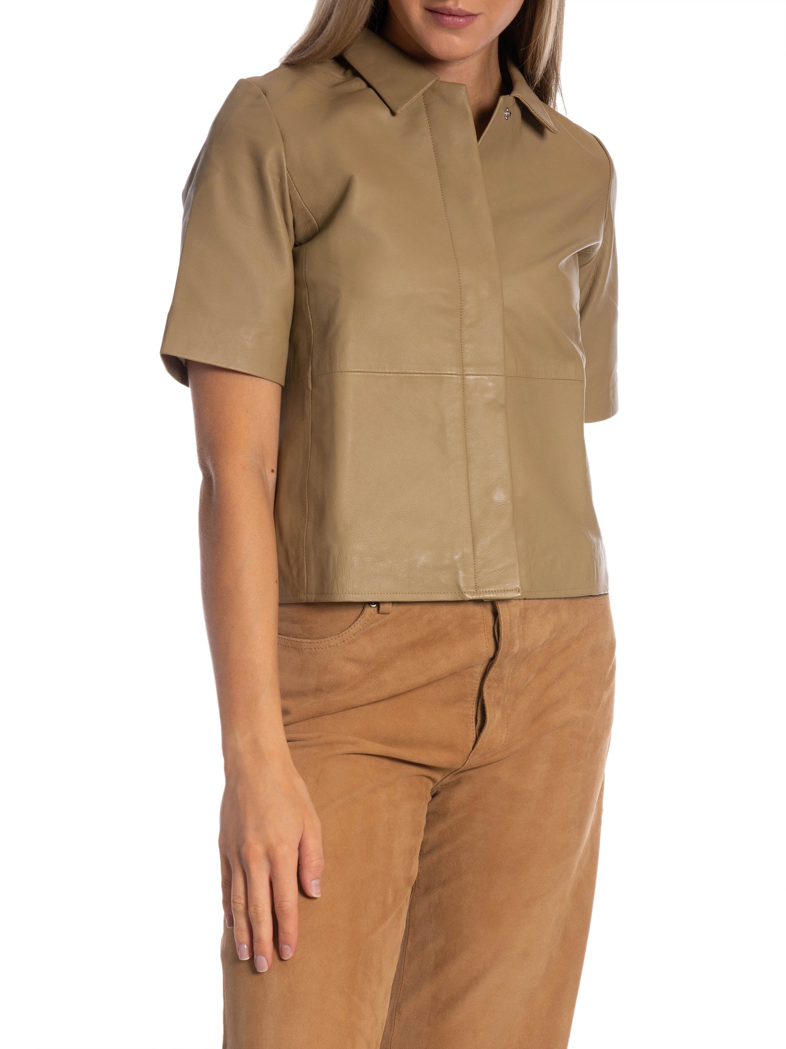 SELECTED FEMME SKINNSKJORTA LEA KELP_111244.jpg