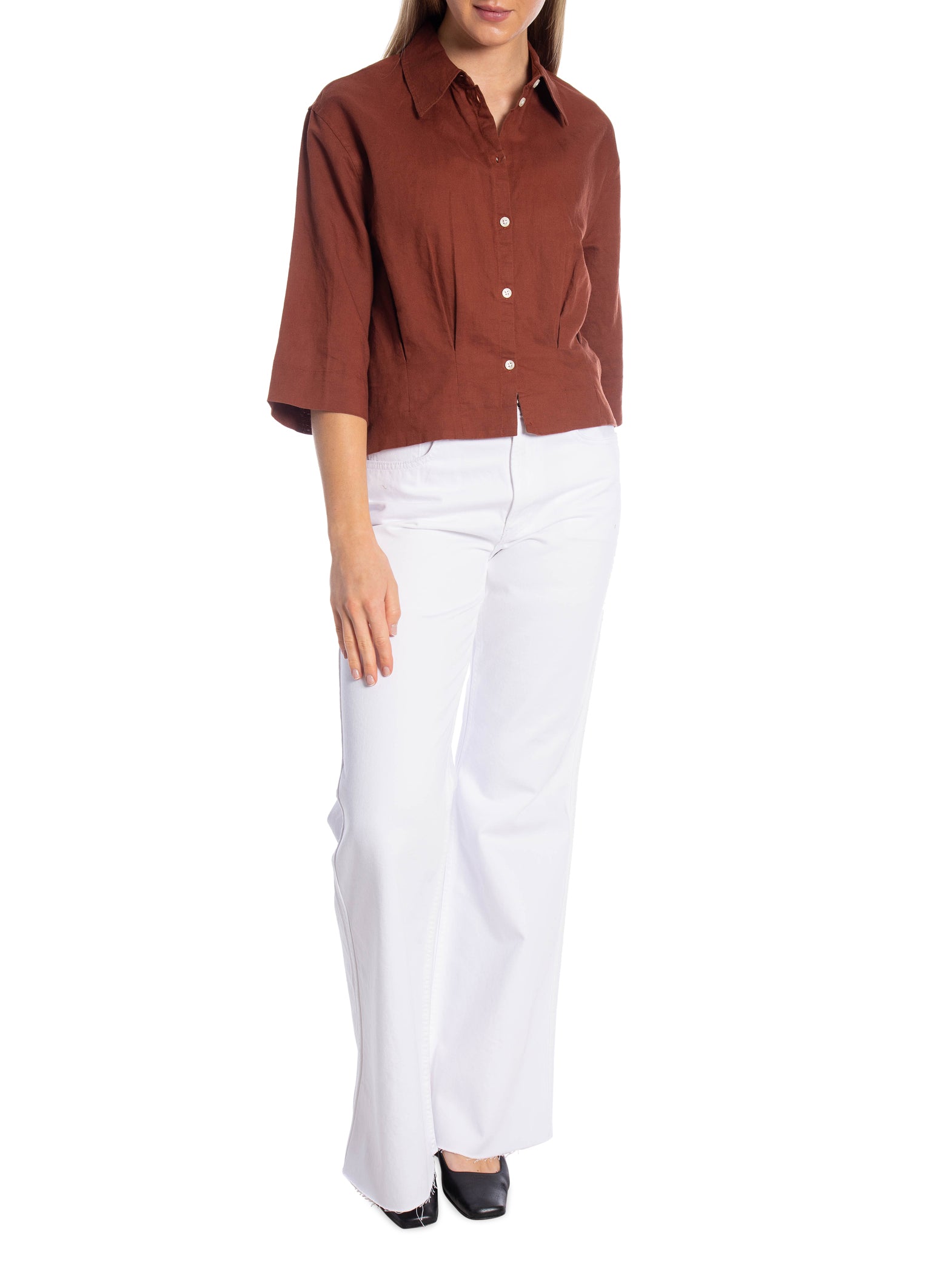 SELECTED FEMME SKJORTA CLEO CHERRY MAHOGANY_110387.jpg