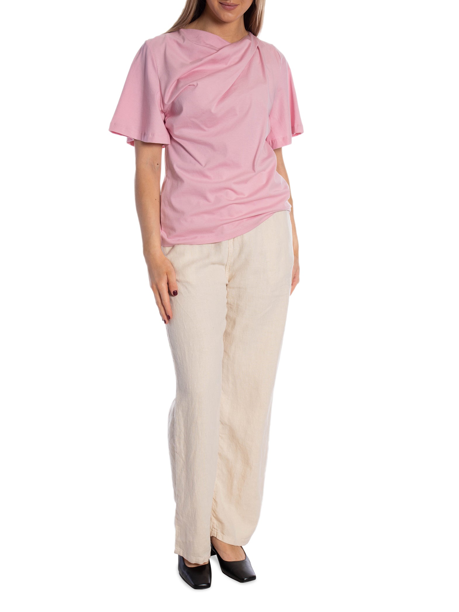 SELECTED FEMME TOPP OLINE DRAPED BLEACHED MAUVE_108763.jpg