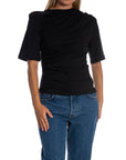 SELECTED FEMME TOPP OLINE LIGHT TWIST BLACK_113663.jpg