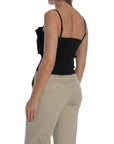 SELECTED FEMME TOPP VINELLE PLEATED BLACK_109817.jpg