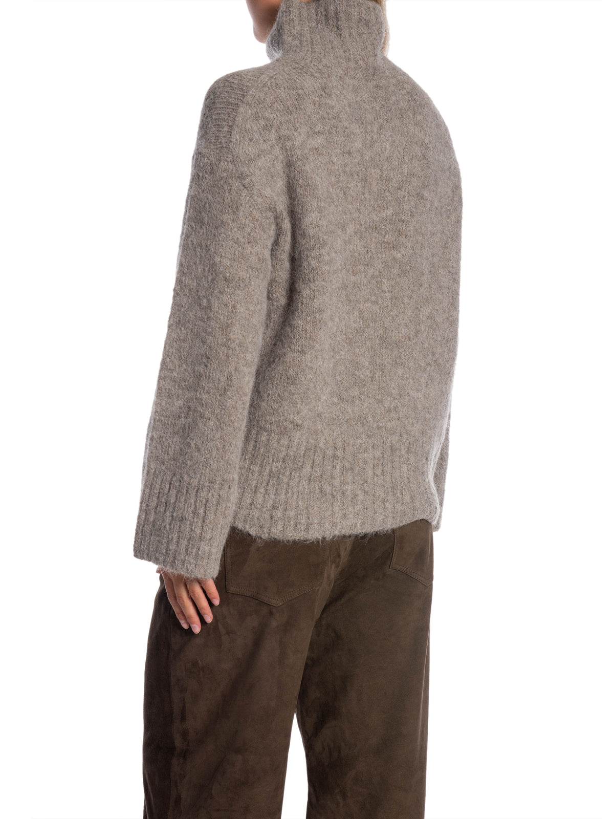 SELECTED FEMME TRÖJA GABRIELLA GRAY MELANGE_113541.jpg