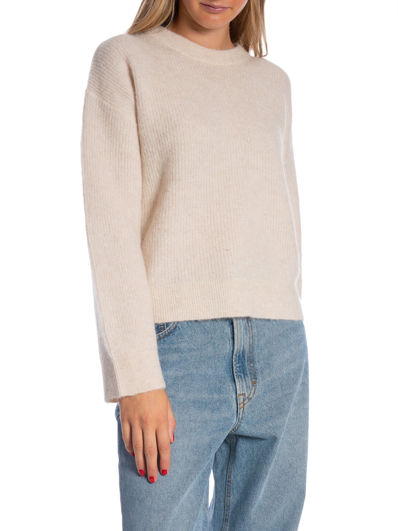 SELECTED FEMME TRÖJA SIA O-NECK BIRCH_100716.jpg