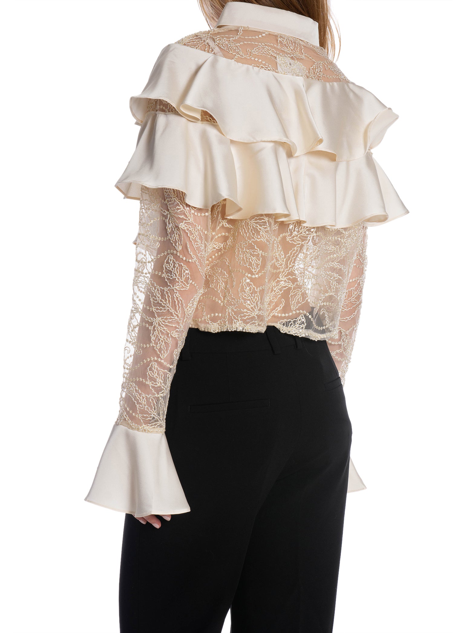 SKJORTA ELEGANT RUFFLED LACE BEIGE_102471.jpg