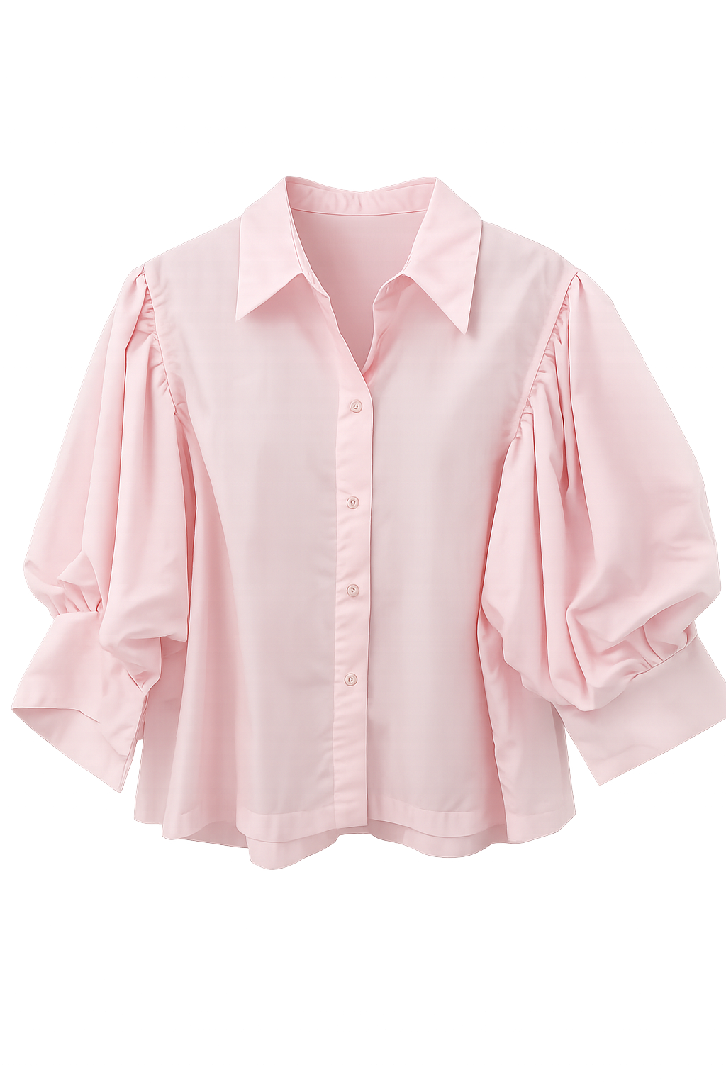 SKJORTA STRUCTURED PUFF SLEEVE BABY PINK_111294.jpg