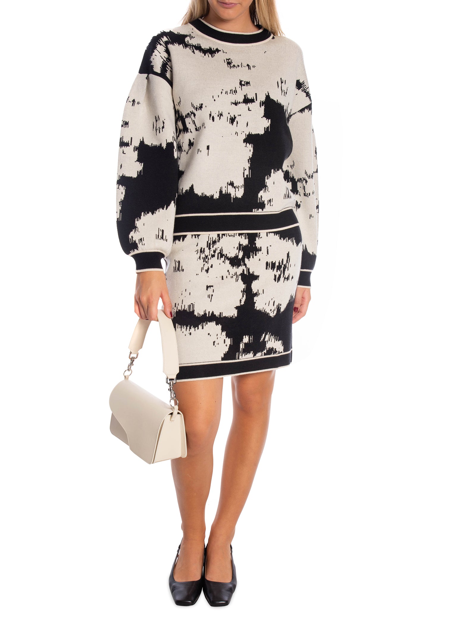 SOFT REBELS KJOL ROGUE PATTERN JACQUARD ARTIC WOLF_92337.jpg