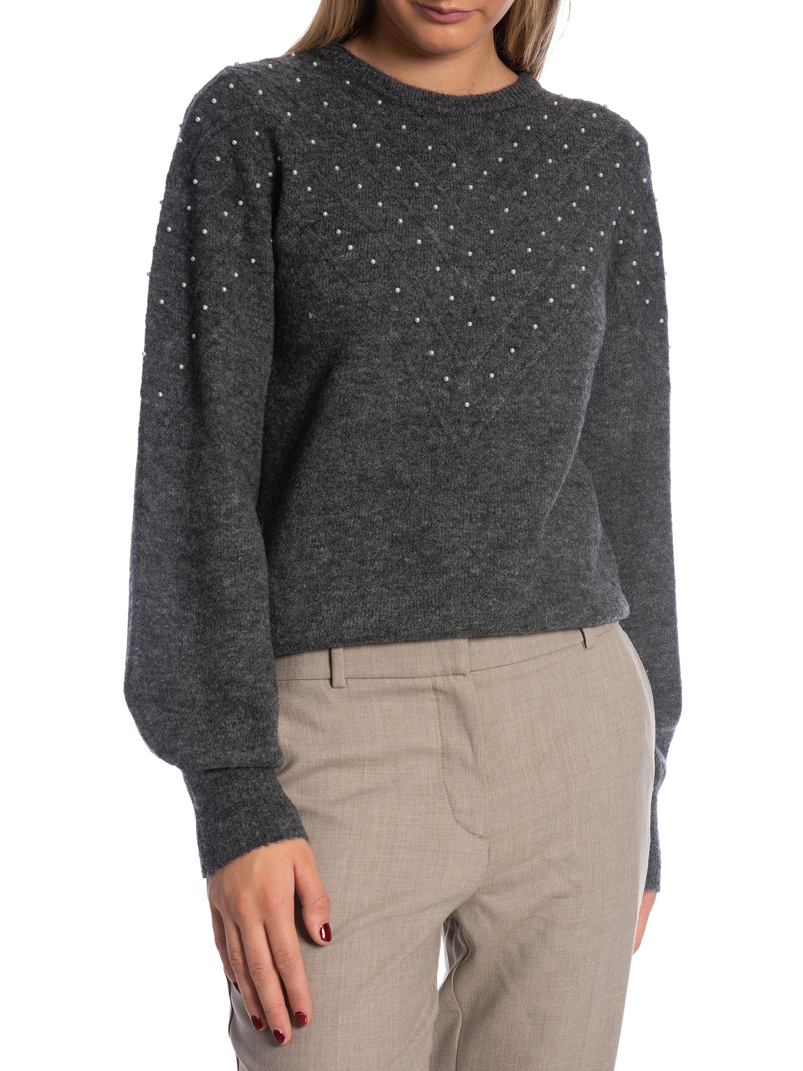 SOFT REBELS TRÖJA  ADELINA MEDIUM GREY MELANGE_93041.jpg
