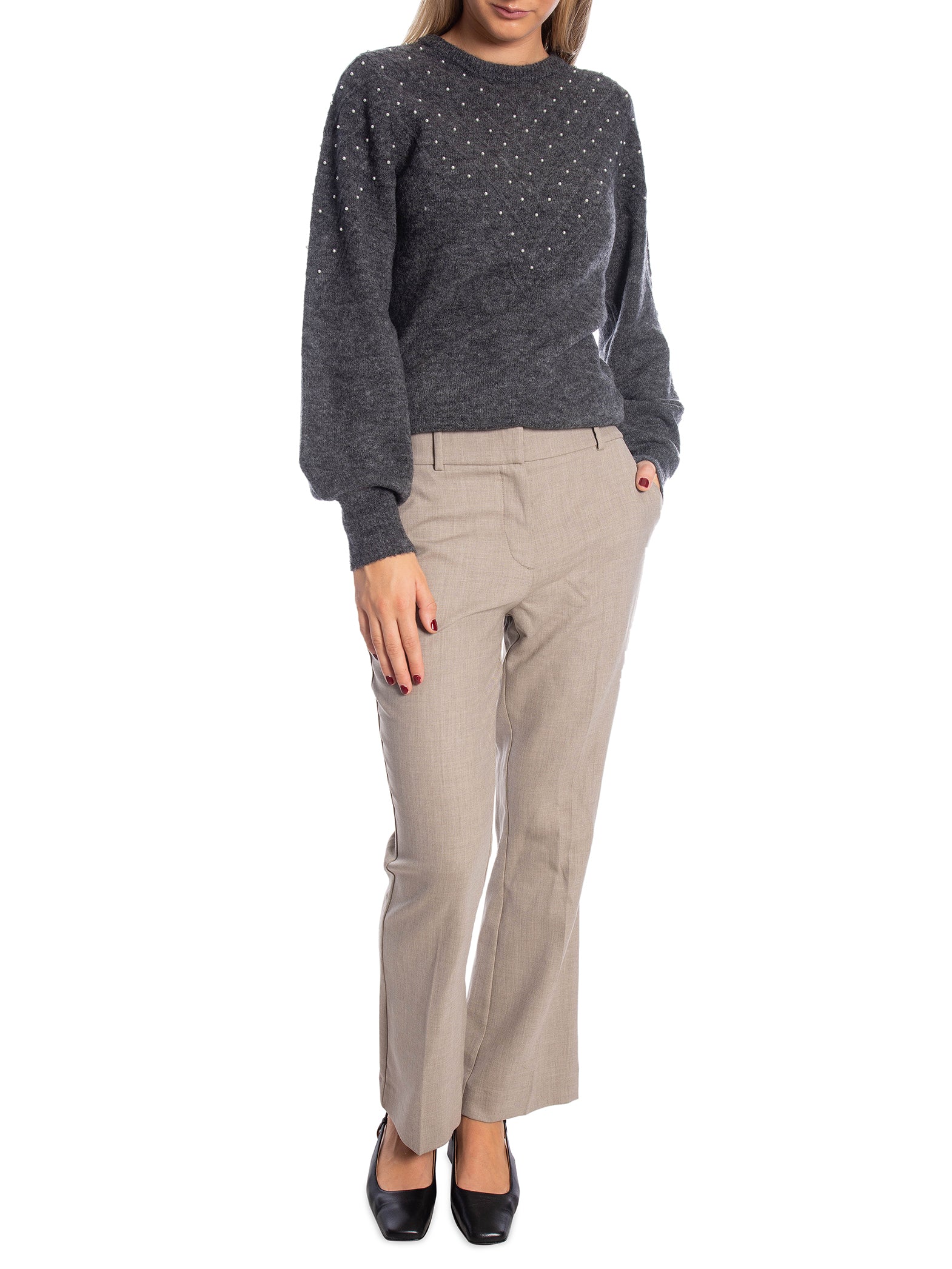 SOFT REBELS TRÖJA  ADELINA MEDIUM GREY MELANGE_93043.jpg