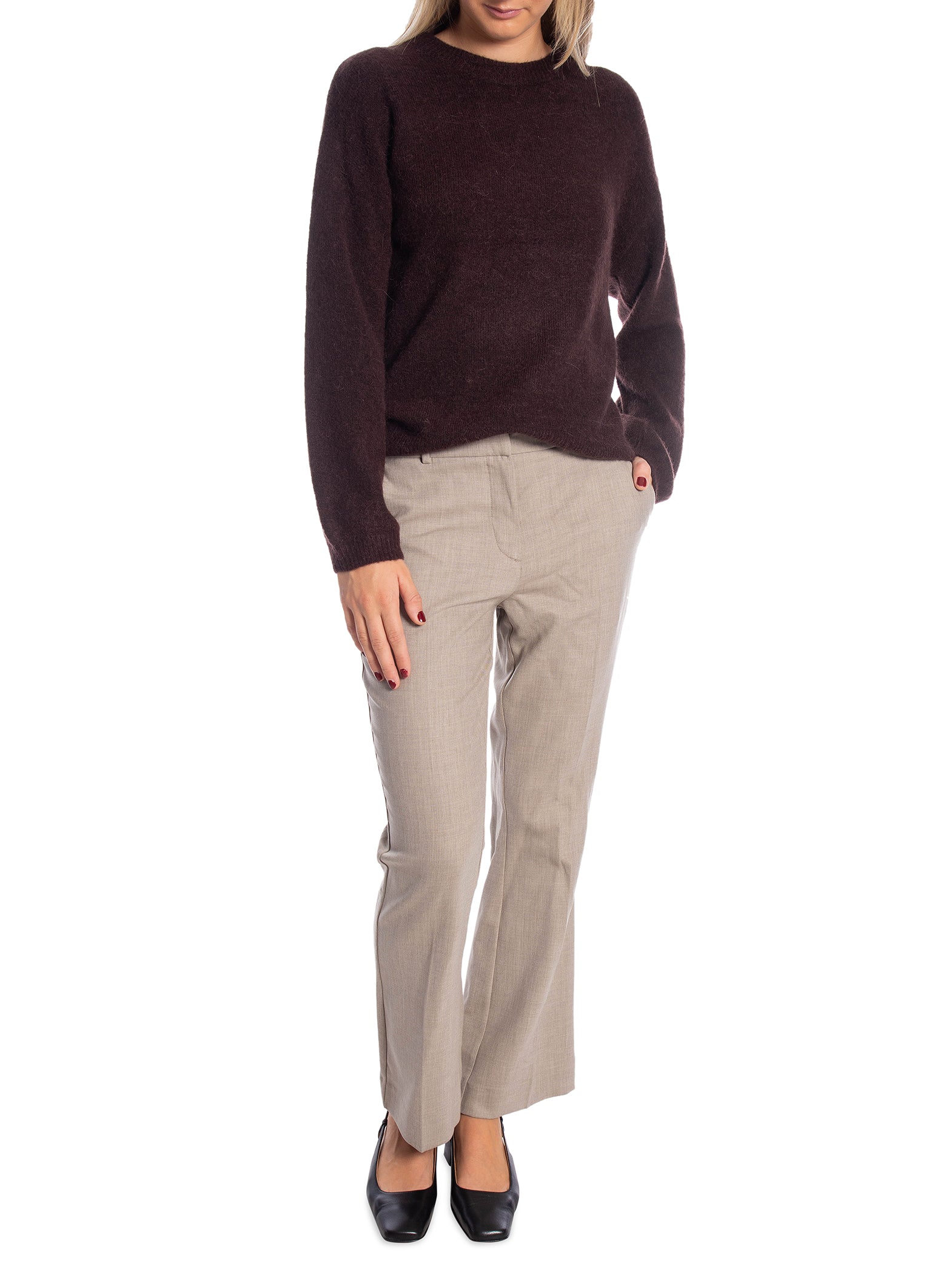 SOFT REBELS TRÖJA  ALLISON CHOCOLATE PLUM MELANGE_93024.jpg