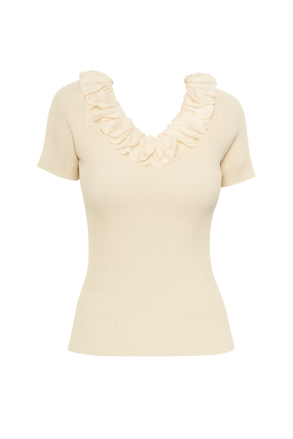 TOPP ELEGANT LAYERED RUFFLE BEIGE_111290.jpg