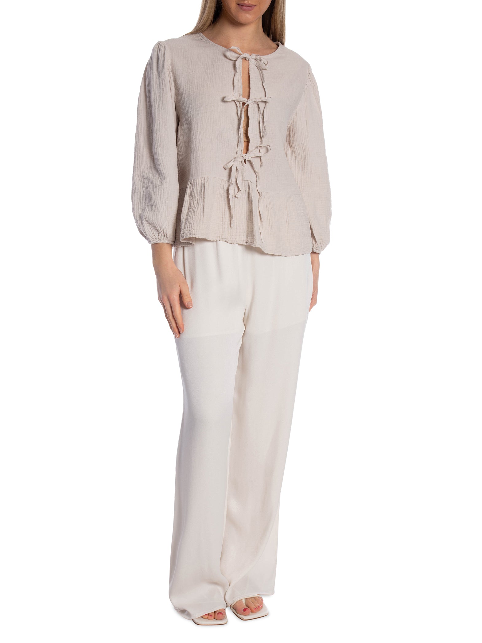 TOPP  KNOT GAUZEKA BEIGE_108175.jpg