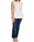 TOPP MINIMALIST RIBBED FLARED WHITE_111409.jpg