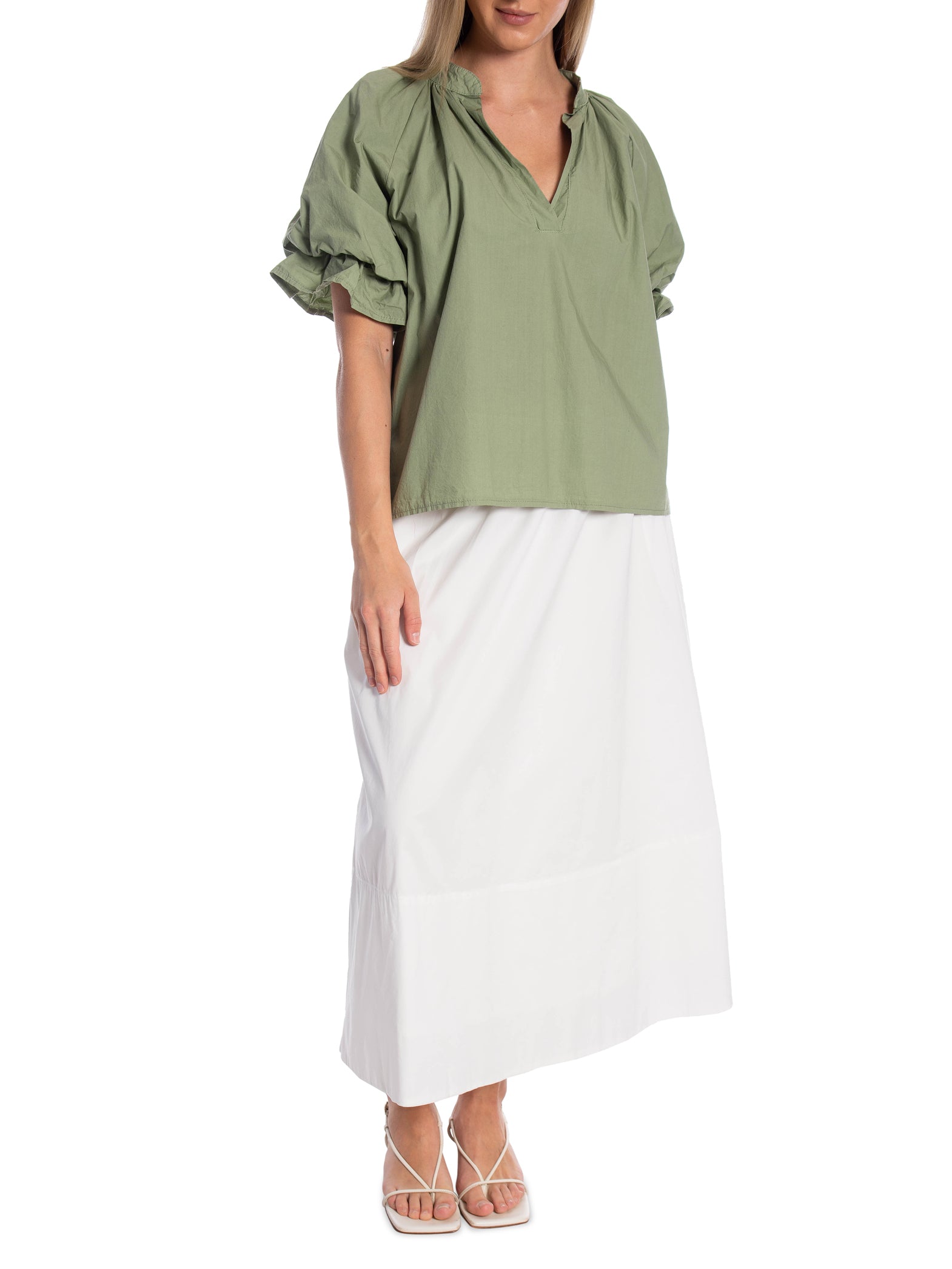 TOPP ROMANTIC PUFF SLEEVE KHAKI_111453.jpg
