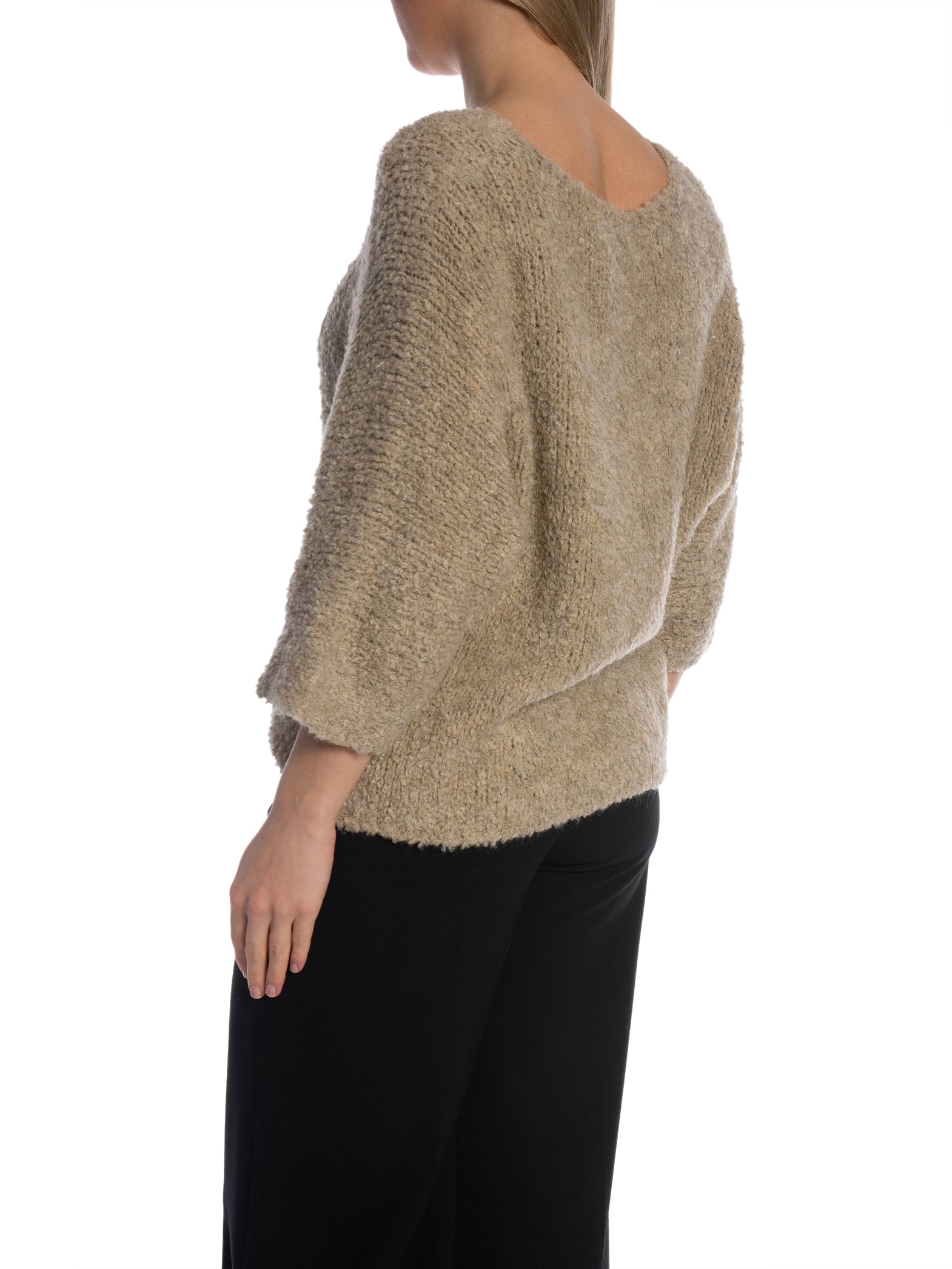 TOPP V-NECK TEDDY TAUPE_108240.jpg