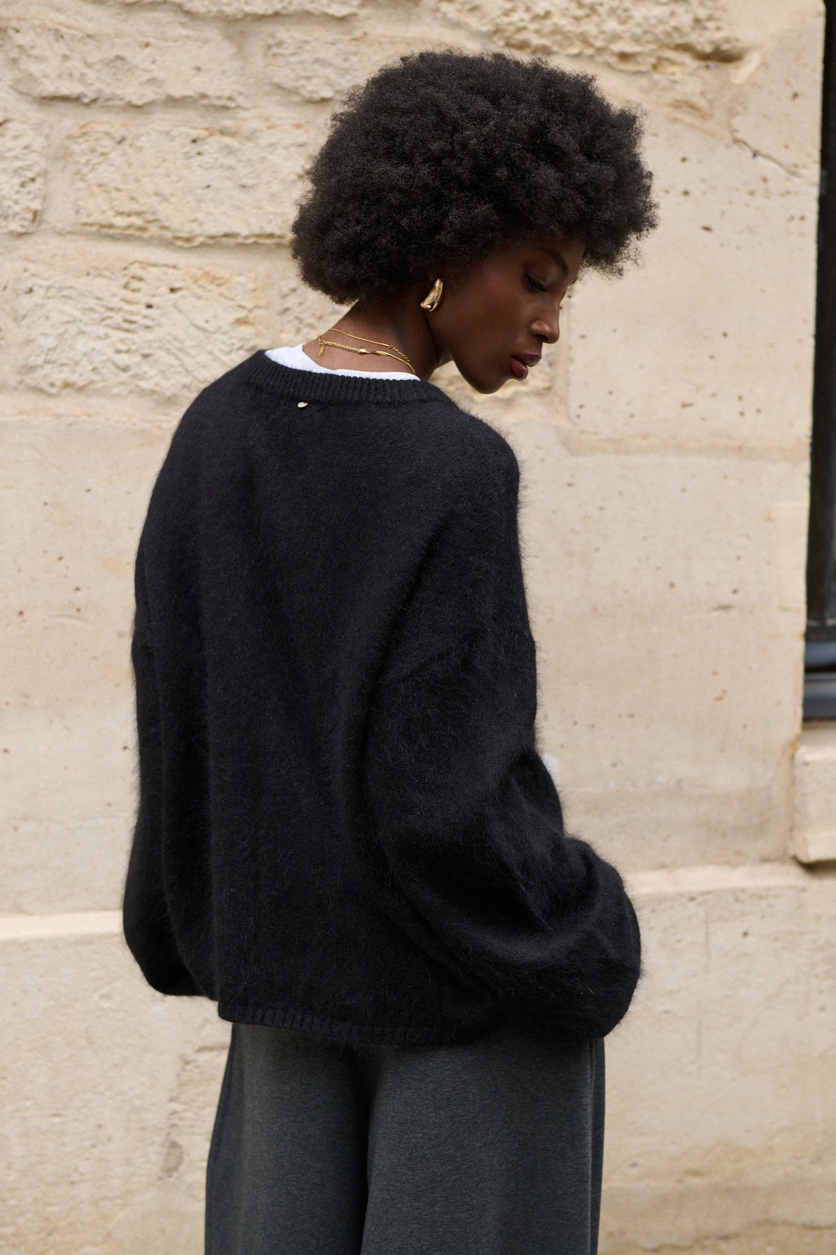 TRÖJA OVERSIZED FUZZY CLASSIC NOIR_114461.jpg