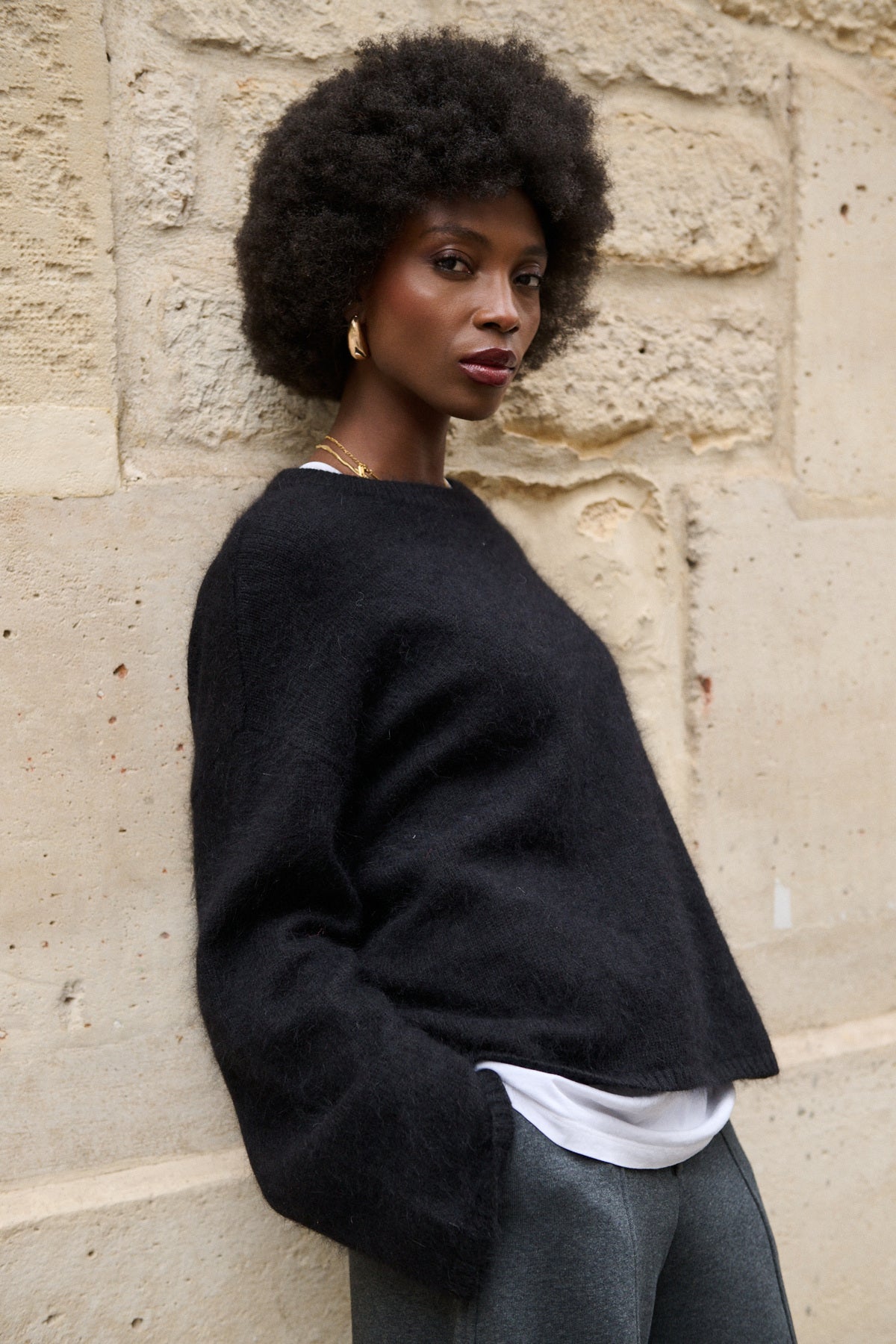 TRÖJA OVERSIZED FUZZY CLASSIC NOIR_114463.jpg