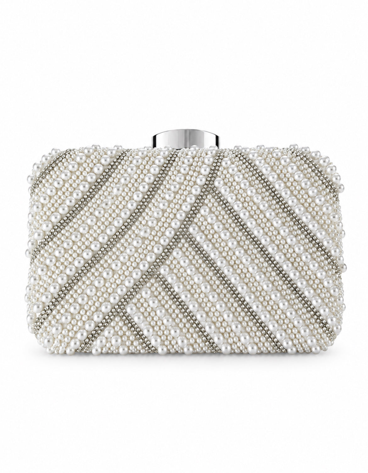VÄSKA BEADED RHINESTONE STRIPE SILVER_114623.jpg