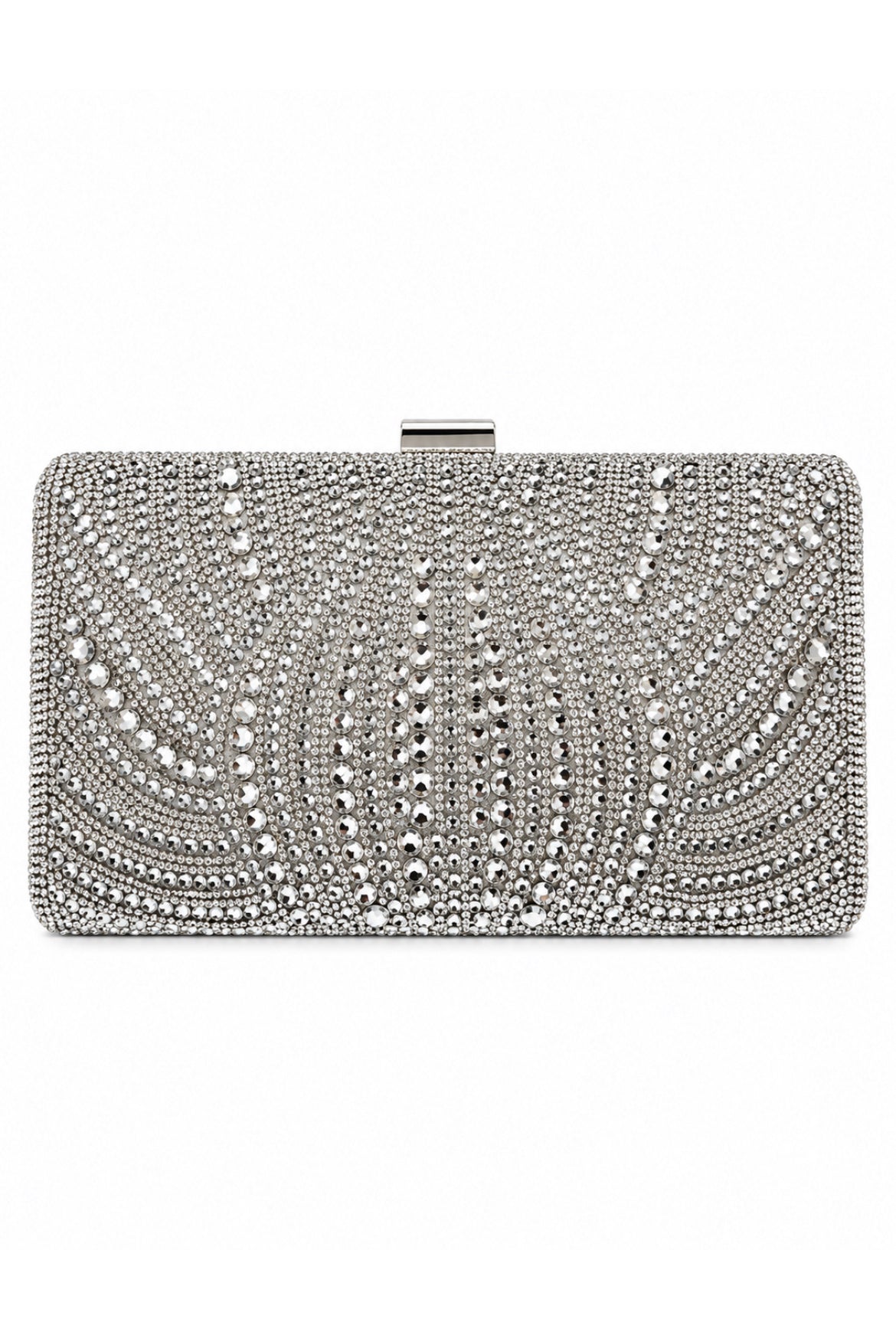VÄSKA FULL RHINESTONE PATTERN SILVER_114615.jpg
