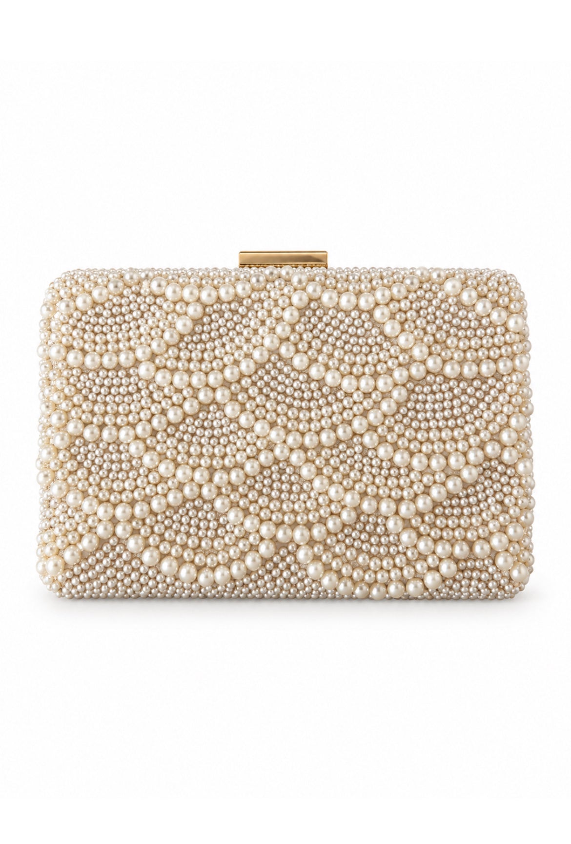 VÄSKA PEARL PATTERN BAR CLASP GOLD_114612.jpg