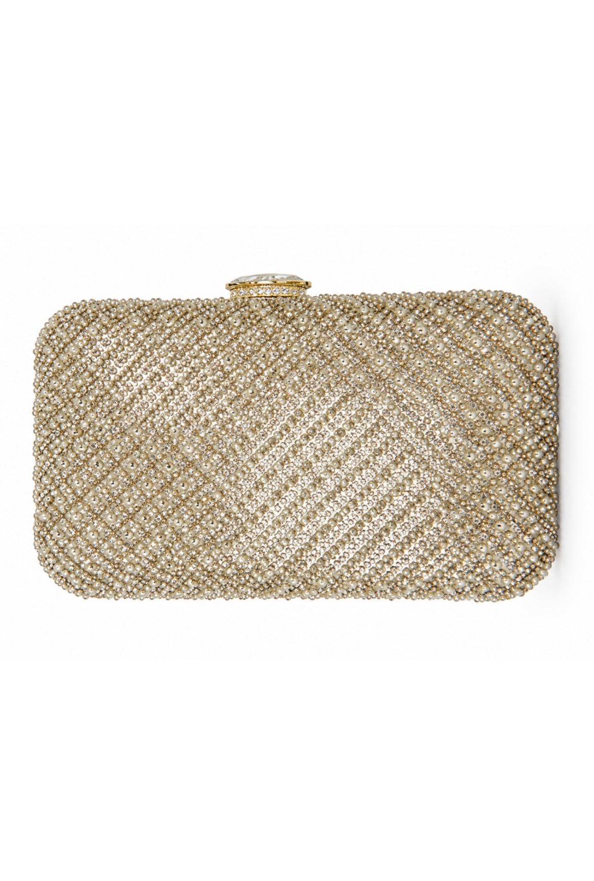 VÄSKA PEARL RHINESTONE PATTERN CHAMPAGNE_114438.jpg