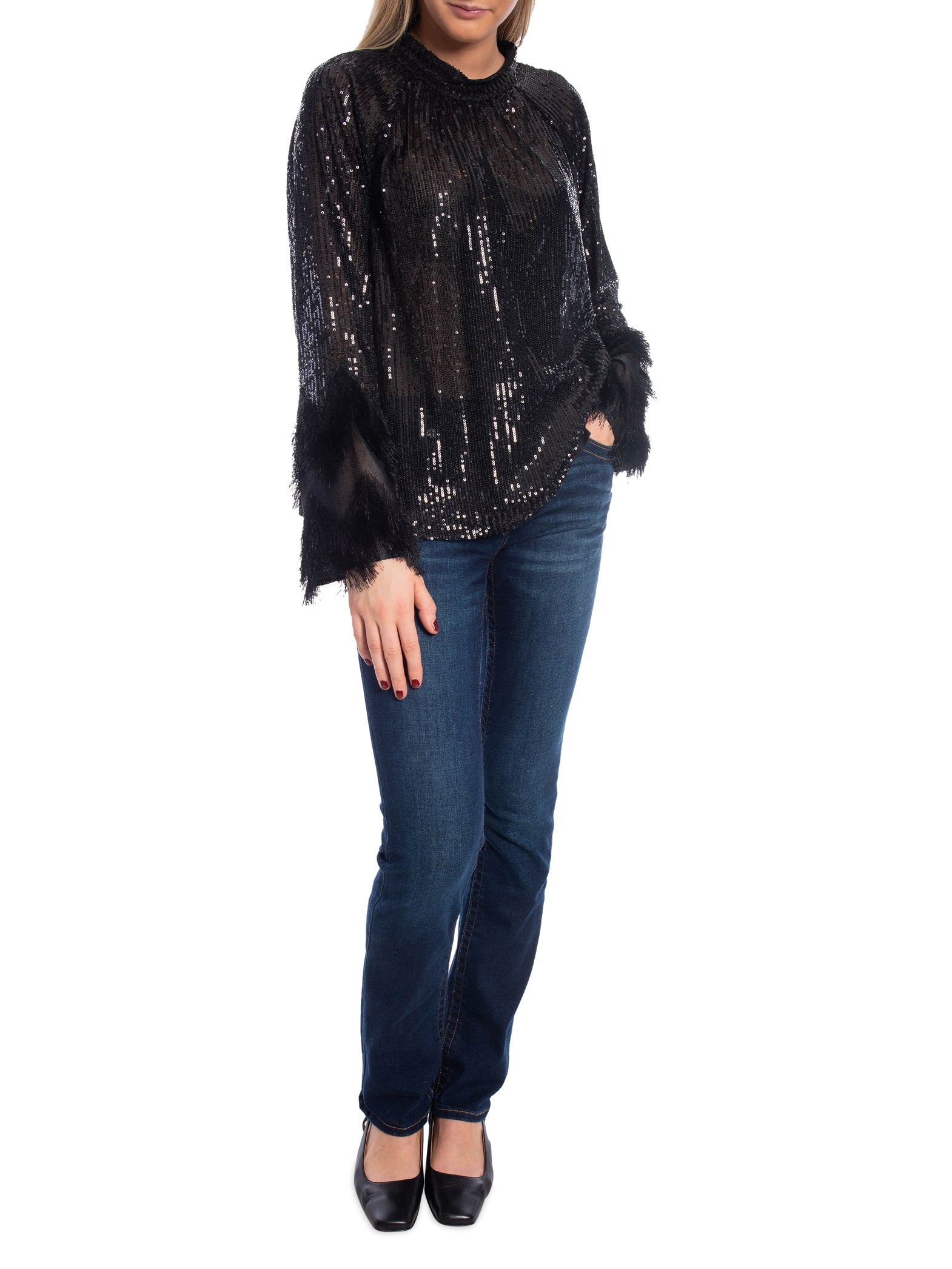 Y.A.S BLUS FLOW SEQUIN LS BLACK WITH  _94833.jpg