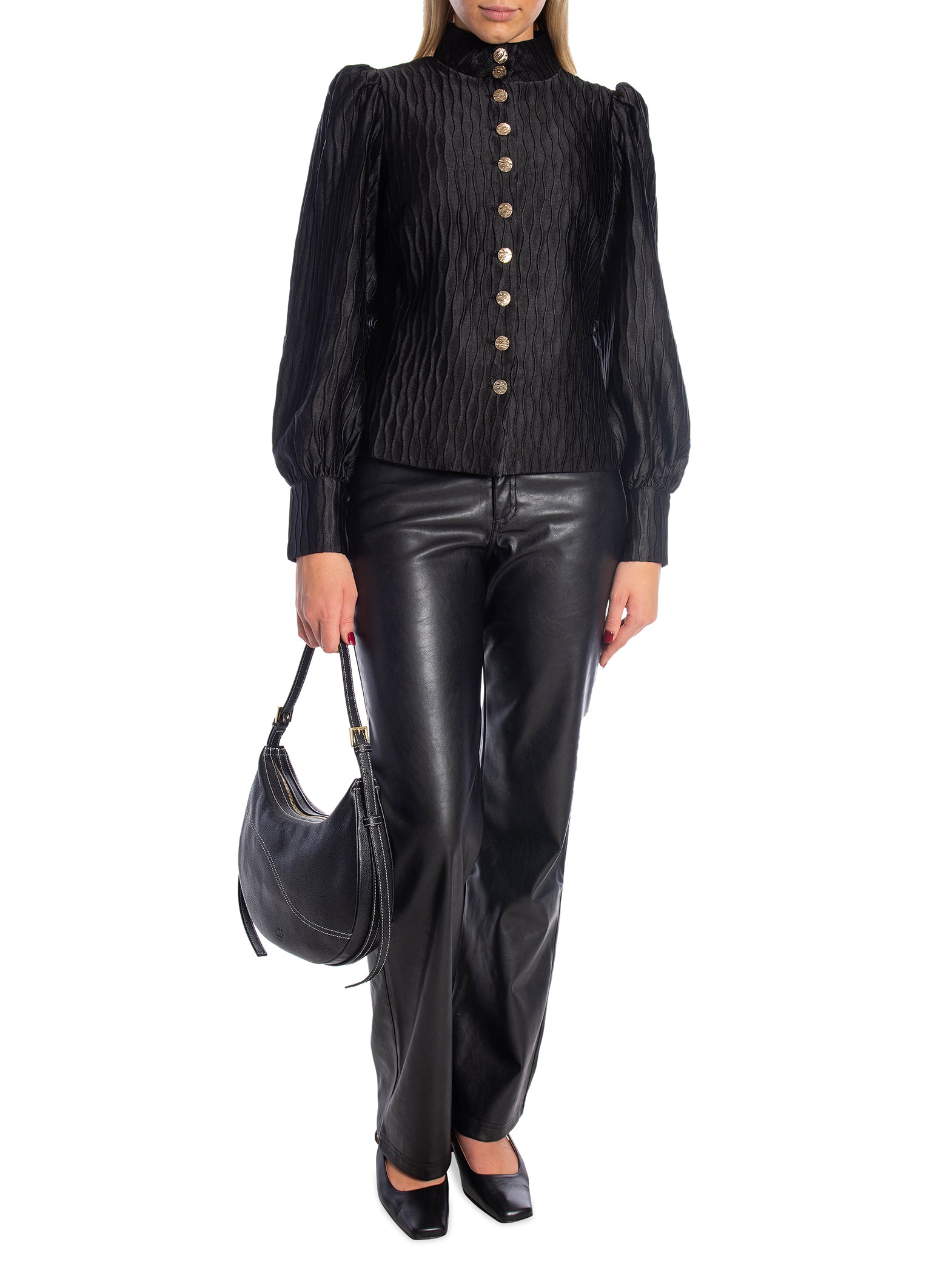 Y.A.S BLUS YASRIPPLE BLACK_91258.jpg