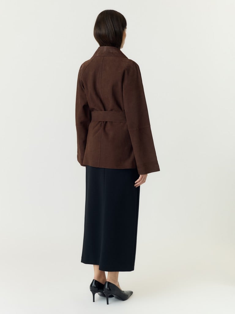 Y.A.S JACKA YASRUNA SUEDE KIMONO COFFEE BEAN_113280.jpg