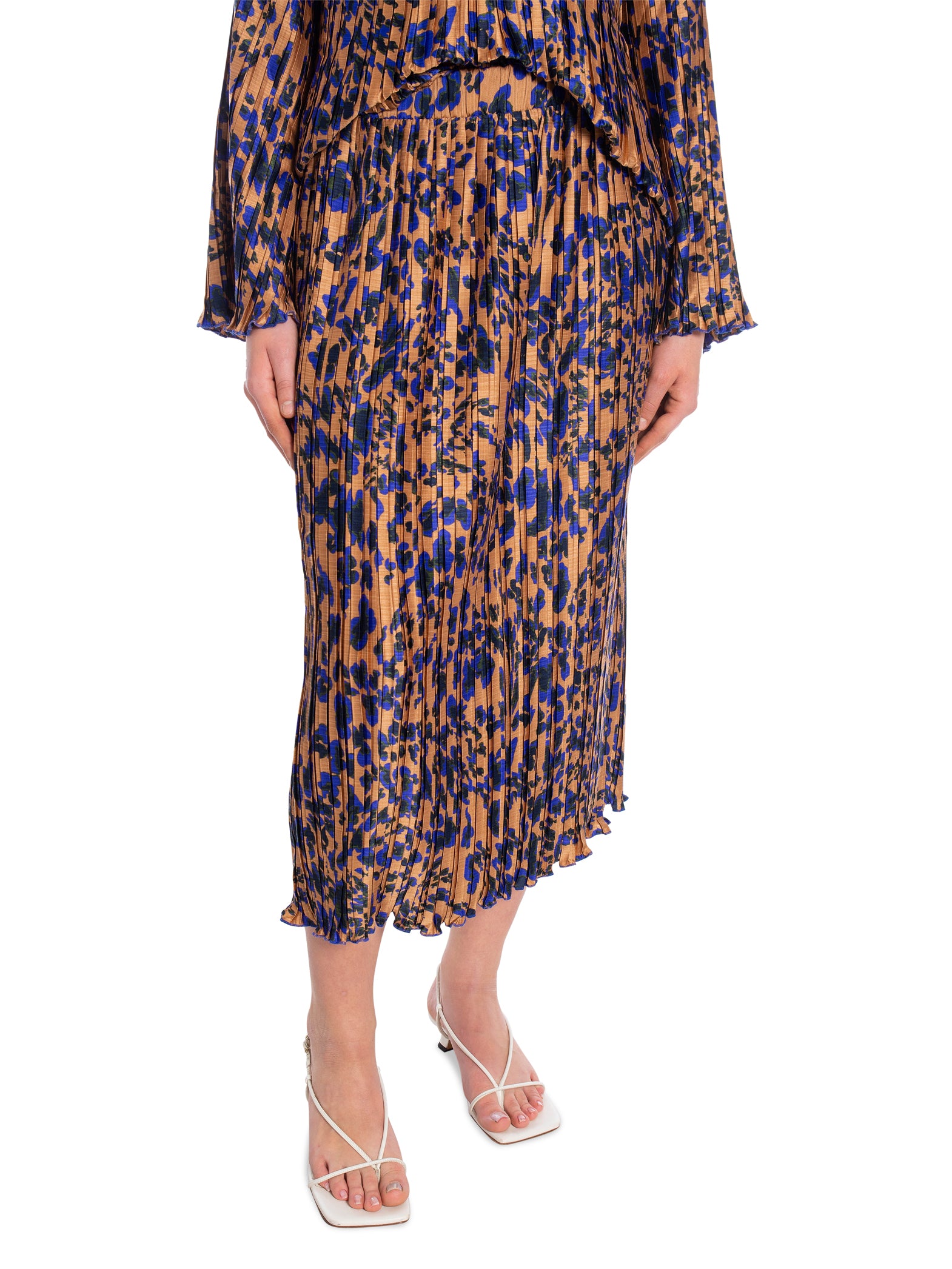 Y.A.S KJOL YASSWIRL HW PLEATED MIDI MOCHA MOUSSE SWIRL PRINT_86062.jpg