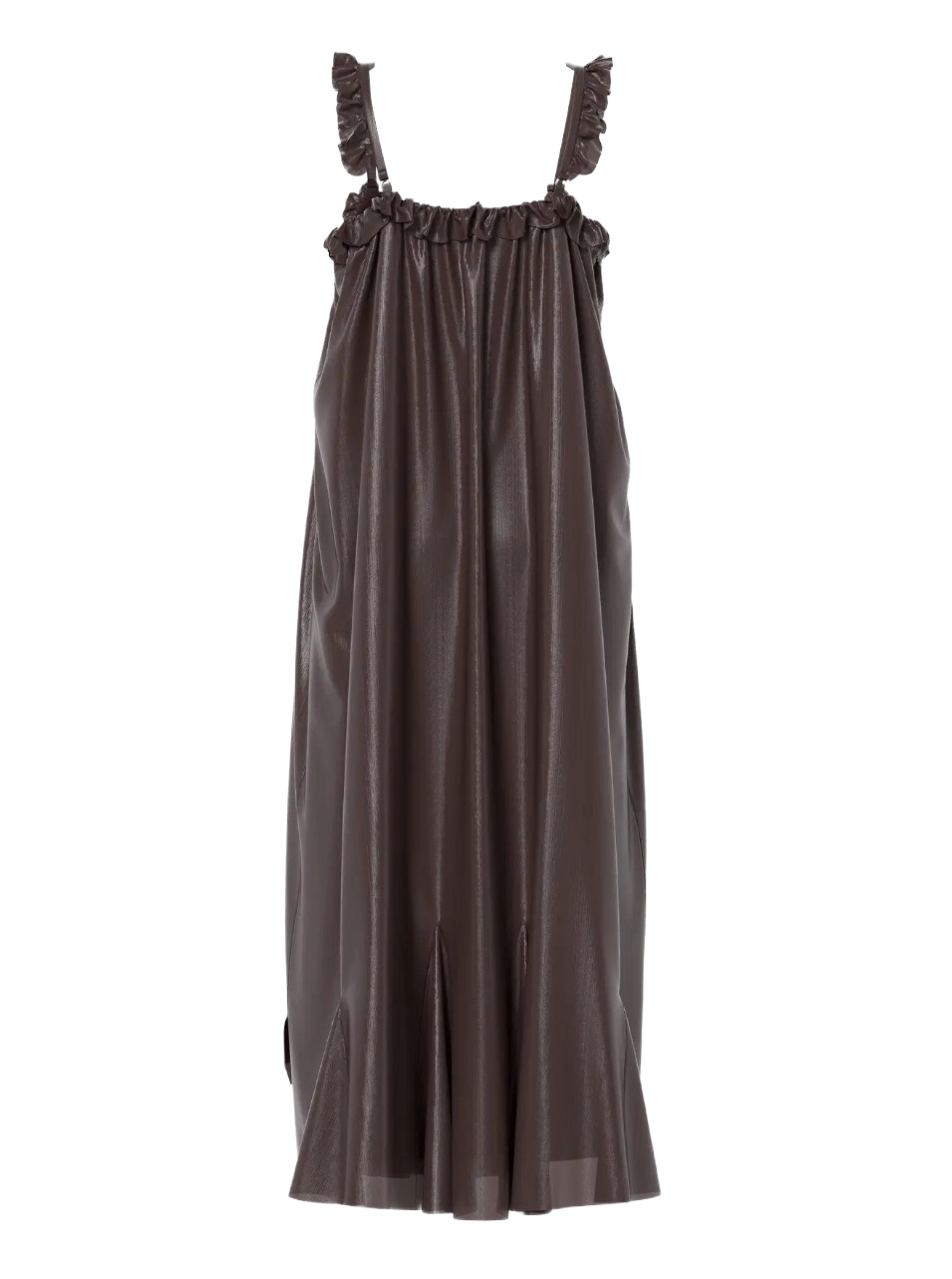 Y.A.S KLÄNNING YASCHIFFA STRAP COFFEE BEAN_110451.jpg