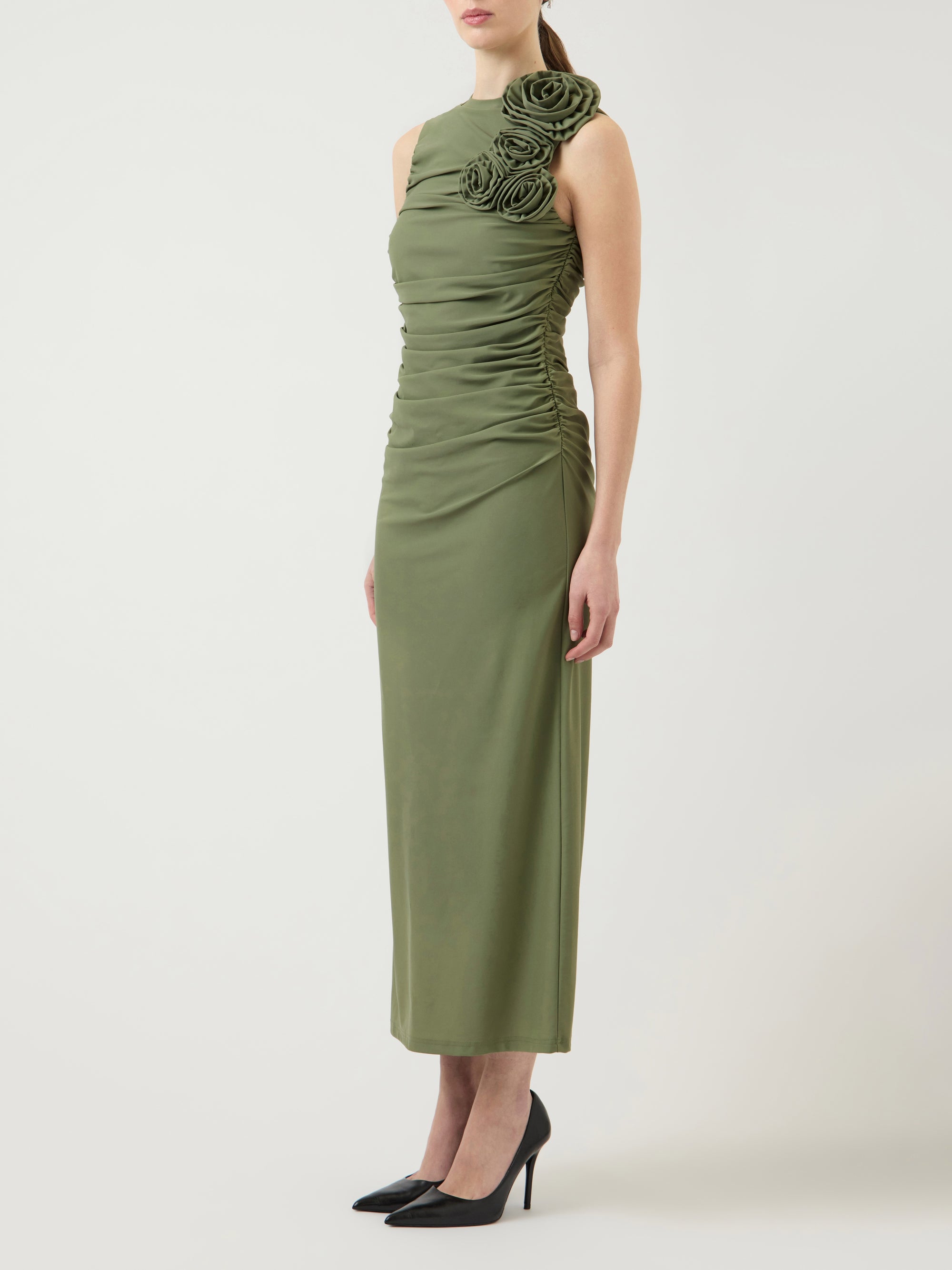 Y.A.S KLÄNNING YASDONA OIL GREEN_108443.jpg