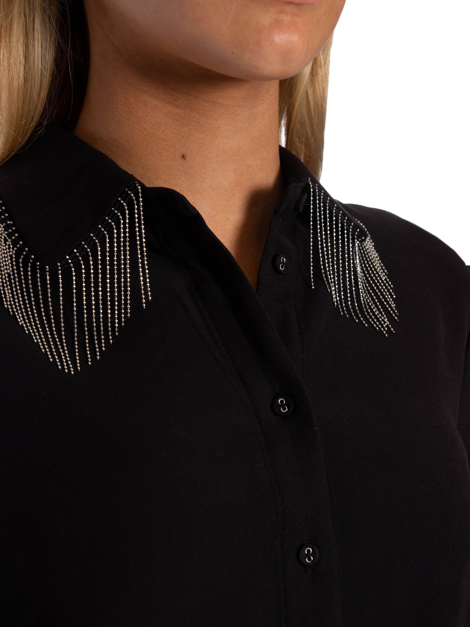 Y.A.S SKJORTA YASFRIMA FRINGE LS BLACK_89273.jpg