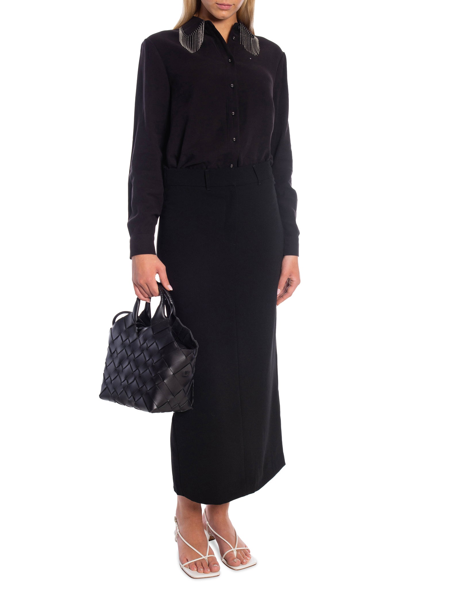 Y.A.S SKJORTA YASFRIMA FRINGE LS BLACK_89276.jpg