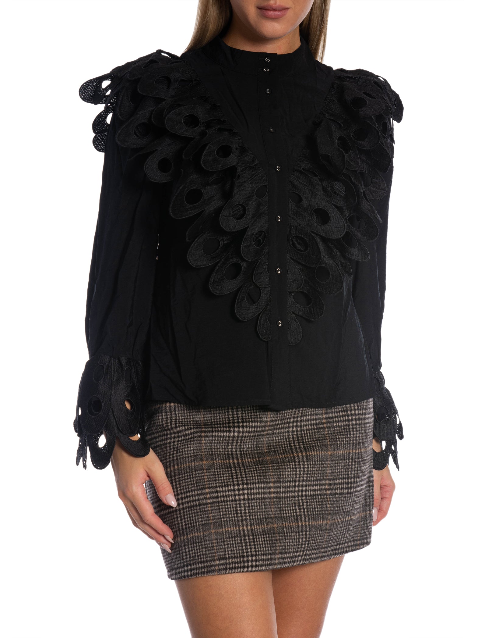Y.A.S SKJORTA YASTONGA LS BLACK_102152.jpg