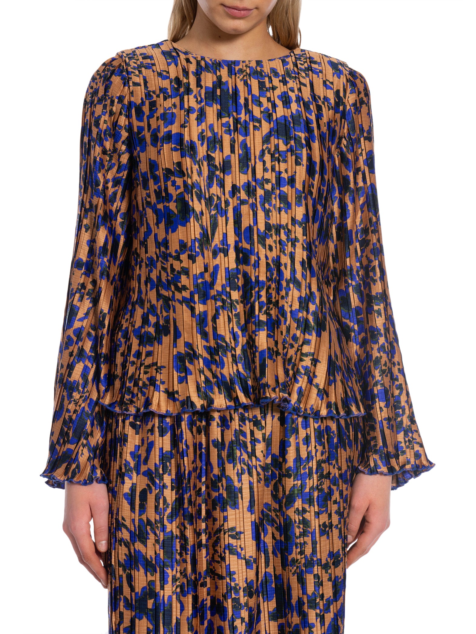 Y.A.S TOPP YASSWIRL LS PLEATED MOCHA MOUSSE SWIRL PRINT_86059.jpg