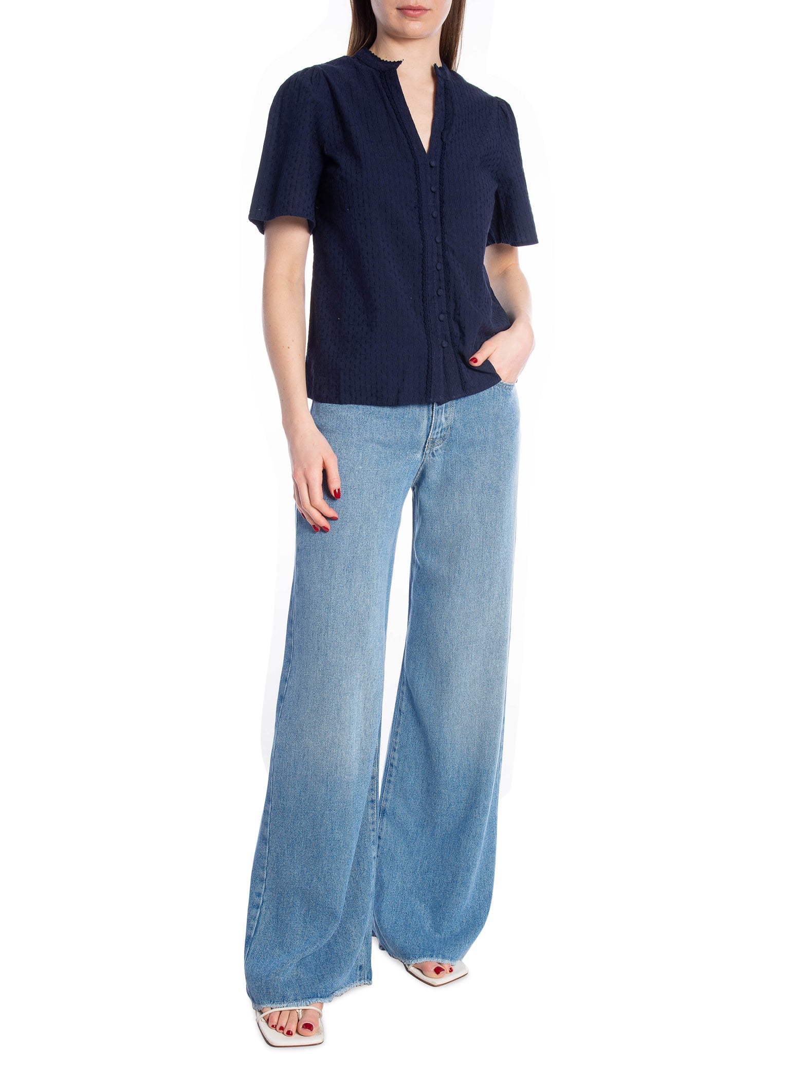 Y.A.S TOPP YASTIA SS NAVY BLAZER_97843.jpg