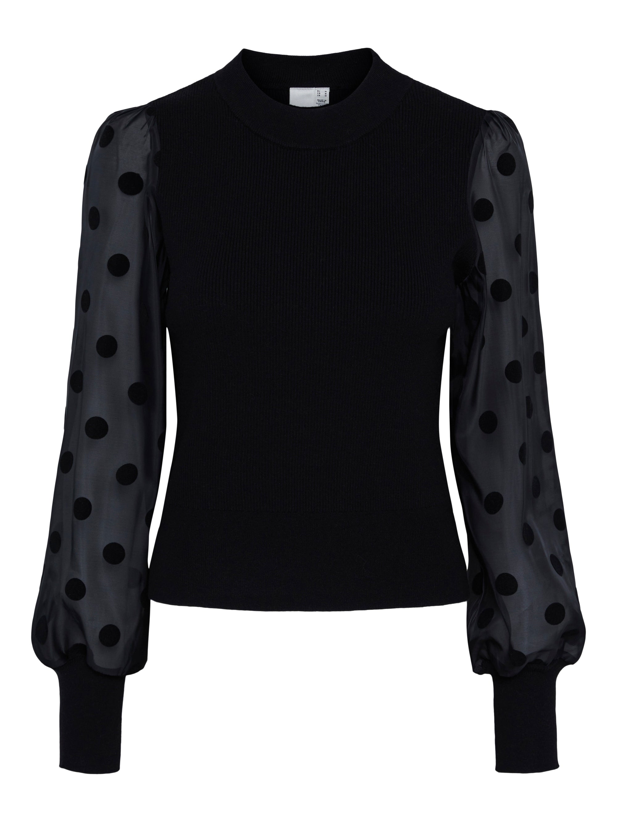 Y.A.S TRÖJA YASDOTME LS KNIT BLACK_112957.jpg
