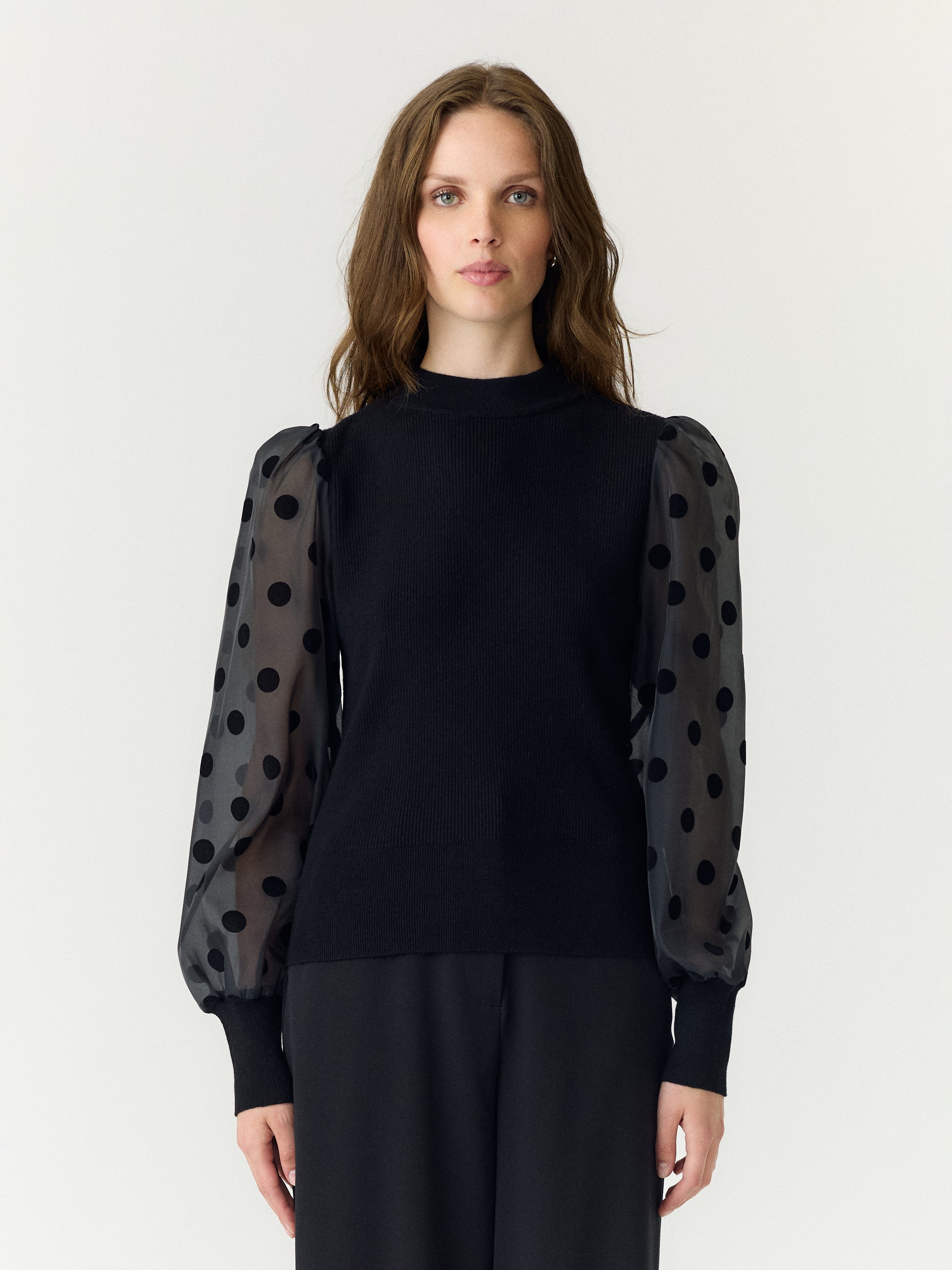 Y.A.S TRÖJA YASDOTME LS KNIT BLACK_112958.jpg