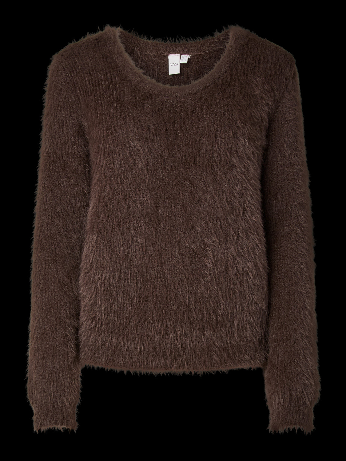 Y.A.S TRÖJA YASLAVA PULLOVER HOT FUDGE_103161.jpg