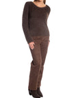 Y.A.S TRÖJA YASLAVA PULLOVER HOT FUDGE_103460.jpg