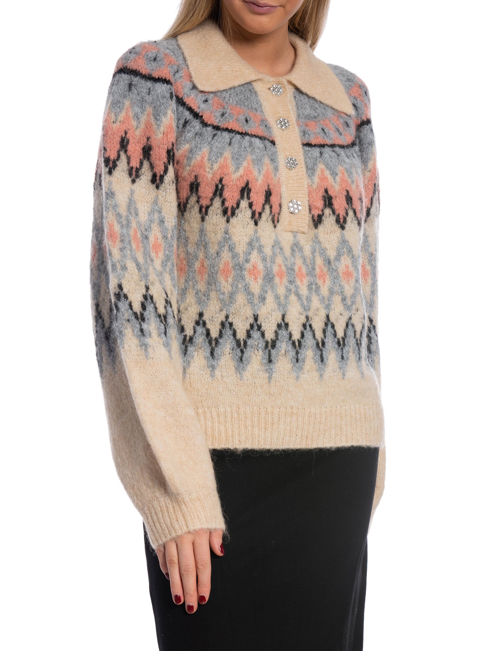 Y.A.S TRÖJA YASSHIMA LS PULLOVER SANDSHELL_94810.jpg